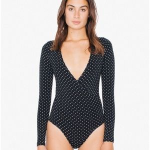 American Eagle Polka Dot Bodysuit